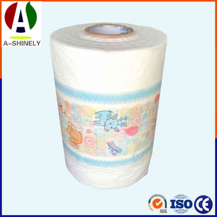 High Density Laminated Cloth-Like Film For Making Disposable Adult Baby Diapers Materials