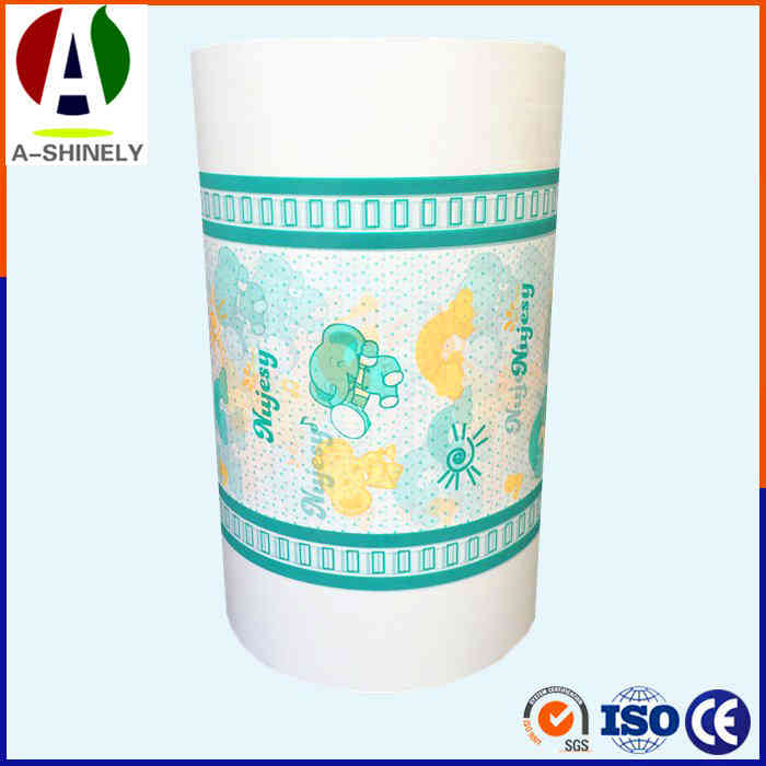  Normal Grade PE Film For Making Disposable Adult Baby Diapers Materials